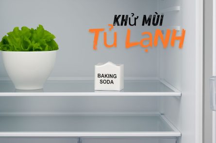 cách khử mùi tủ lạnh